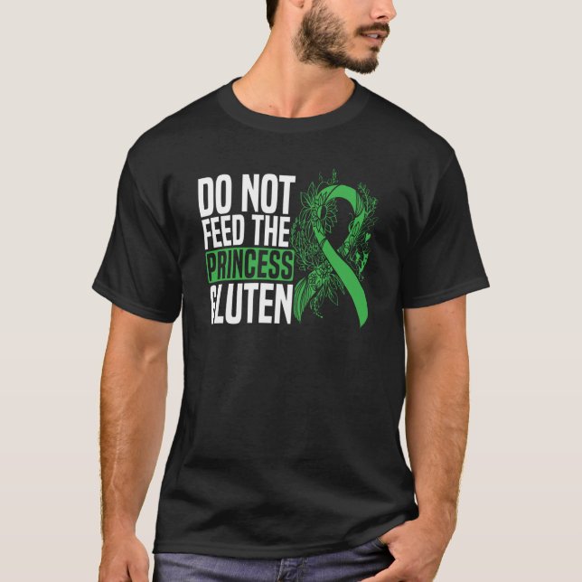 Die Princess Gluten Food Allergie Celia nicht Gefü T-Shirt (Vorderseite)
