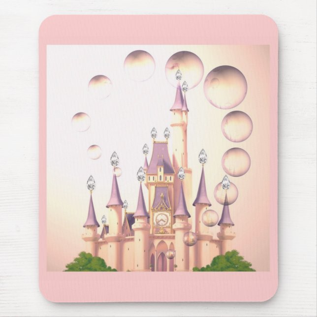 Die Prinzessin Castle Birthday Invitations des Mousepad (Vorne)
