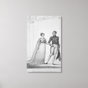 Die Prinzessin Charlotte von Wales und Prinz Leinwanddruck