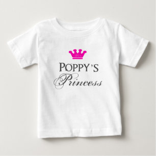Die Prinzessin der Mohnblume Baby T-shirt