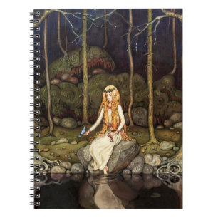 Die Prinzessin im Wald Notizblock
