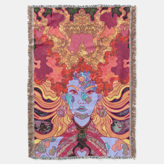 Die Prinzessin in Rot Decke (Vorderseite Vertikal)