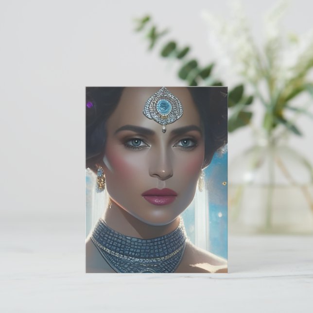 Die Prinzessin-Postkarte Postkarte (Stehend Vorderseite)