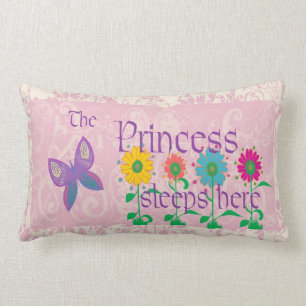 Die Prinzessin Sleeps Here Pillow Lendenkissen