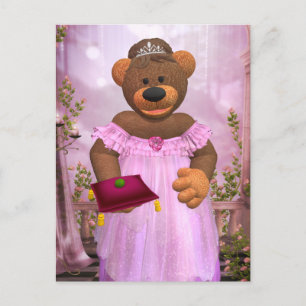 Die Prinzessin und die Erbse Postkarte