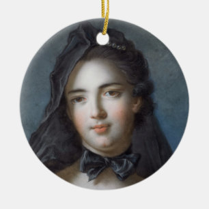 Die Prinzessin von Beauveau, nee Sophie Charlotte Keramikornament