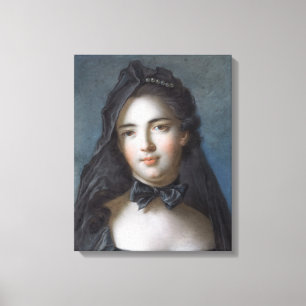 Die Prinzessin von Beauveau, nee Sophie Charlotte Leinwanddruck