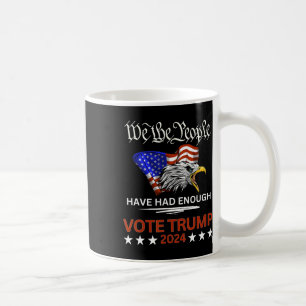 Die pro-republikanische Stimme Trump 2024 Wir, die Kaffeetasse