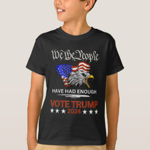 Die pro-republikanische Stimme Trump 2024 Wir, die T-Shirt