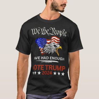 Die pro-republikanische Stimme Trump 2024 Wir, die T-Shirt