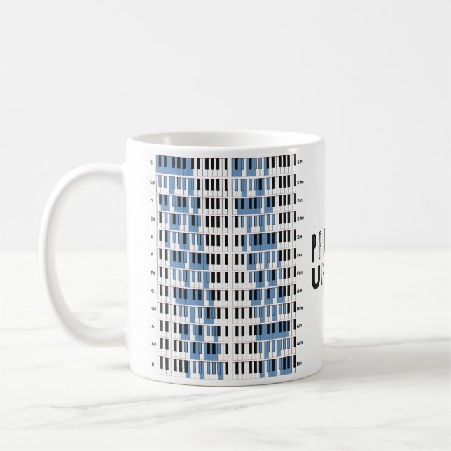 Die Produzent-Gewerkschafts-"Skala-" Tasse (Links)
