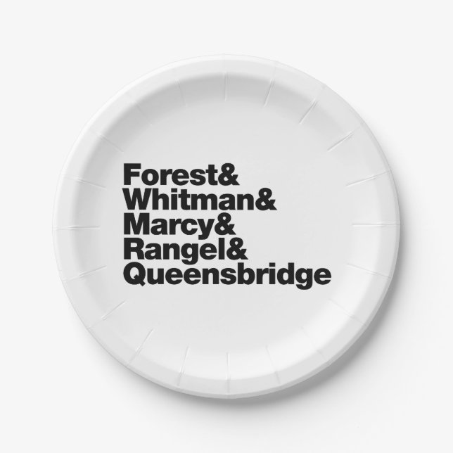 Die Projekte Pappteller (Vorderseite)