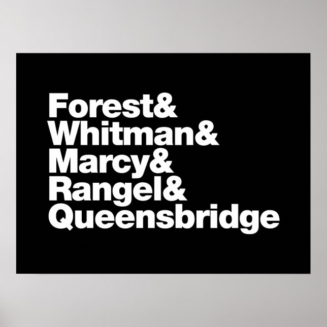 Die Projekte Poster (Vorne)