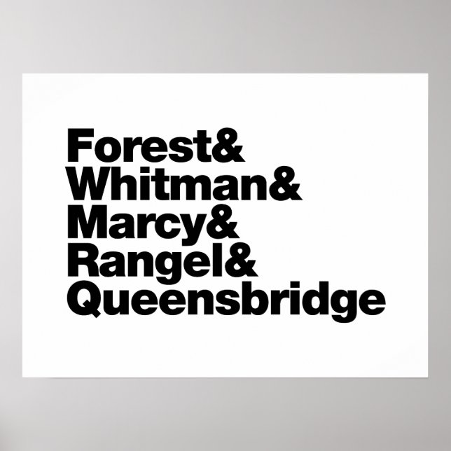 Die Projekte Poster (Vorne)