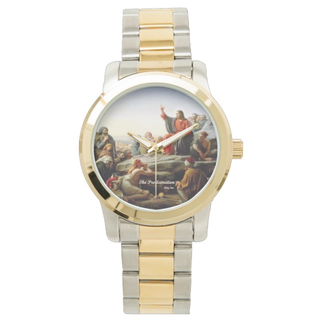 Die Proklamation Armbanduhr (Vorderseite)