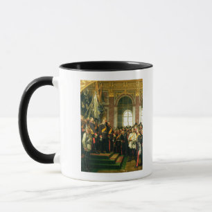 Die Proklamation von Wilhelm als Kaiser Tasse