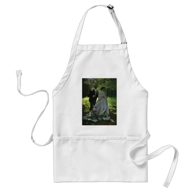Die Promenade, auch die Trolle von Claude Monet Schürze (Vorne)