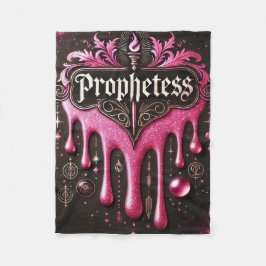 Die Prophetin' 30x40 Fleece-Blanket: In P Fleecedecke