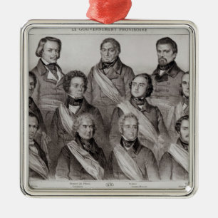 Die provisorische Regierung von 1848 Ornament Aus Metall