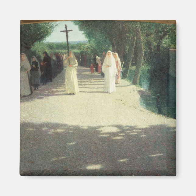 Die Prozession, 1892-1995 Magnet (Vorne)