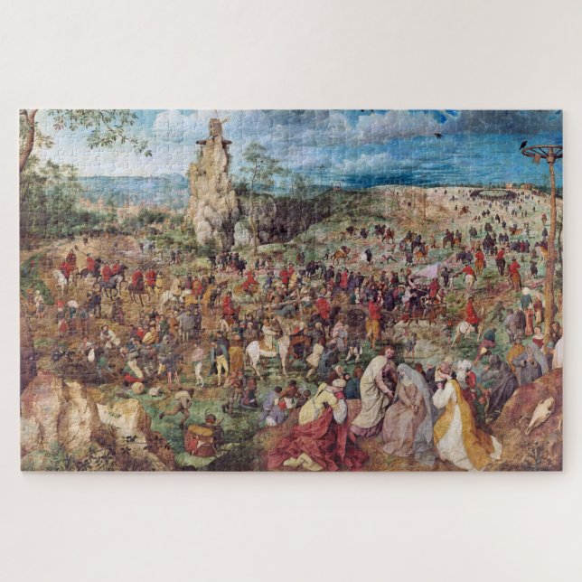 Die Prozession nach Calvary, Pieter Bruegel (Horizontal)