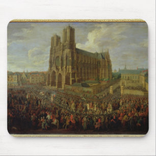 Die Prozession von König Louis XV Mousepad