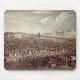 Die Prozession von Louis XIV (1638-1715) über Mousepad
