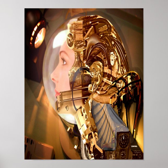 Die Prüfung wird gedruckt Poster (Vorne)