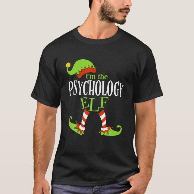 Die PSYCHOLOGIE-ELF-Familiengruppe passt zu PJ Chr T-Shirt (Vorderseite)