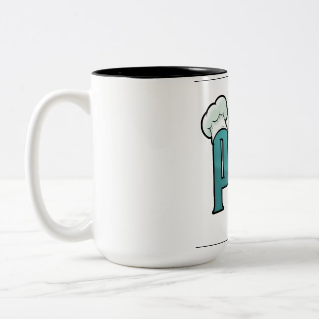 die Puppen Zweifarbige Tasse (Links)