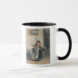 Die Putzfrau, von 'Les Femmes De Paris Tasse