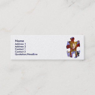 Die Puzzler-Visitenkarte Mini Visitenkarte
