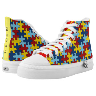 Die Puzzlers Hoch-geschnittene Sneaker