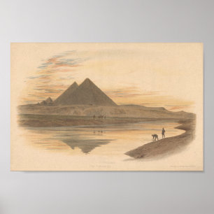 Die Pyramiden  Poster