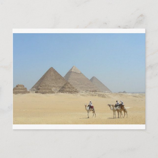 Die Pyramiden Postkarte (Vorderseite)