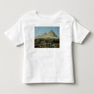 Die Pyramiden von Giseh, c.2589-30 BC, altes Kleinkind T-shirt