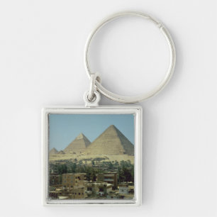 Die Pyramiden von Giseh, c.2589-30 BC, altes Schlüsselanhänger