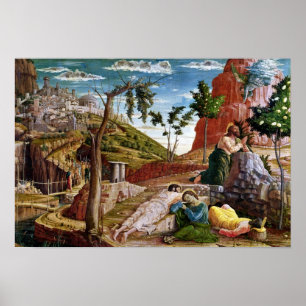 Die Qual im Garten Poster