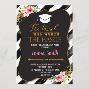 Die Quaste war das Mühewort einladen wert Einladung