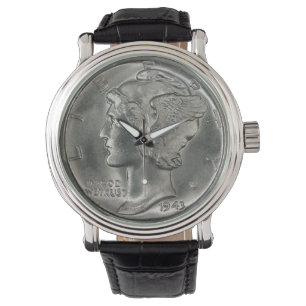 Die Quecksilber-Dime-Uhr Armbanduhr
