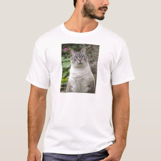 Die quere mit Augen Katze T-Shirt