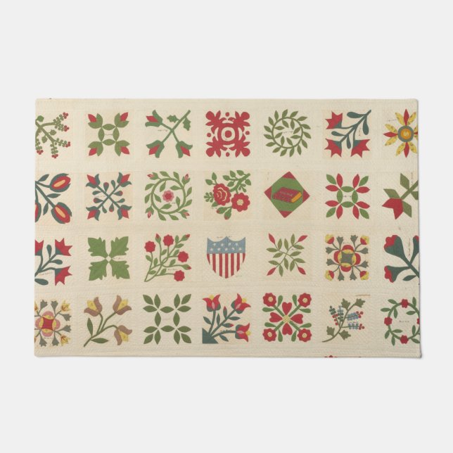 Die Quilt des Circuit Riders Fußmatte (Vorderseite)