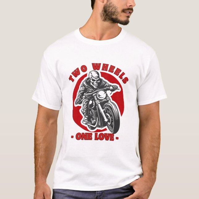 Die Räder, eine Liebe T - Shirt. T-Shirt (Vorderseite)