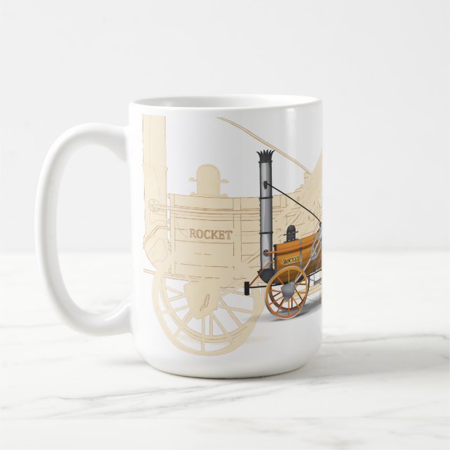 Die Rakete Kaffeetasse (Links)