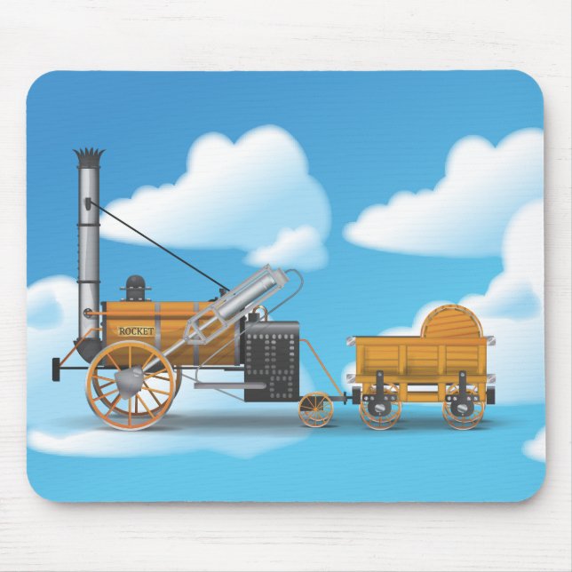 Die Rakete Mousepad (Vorne)