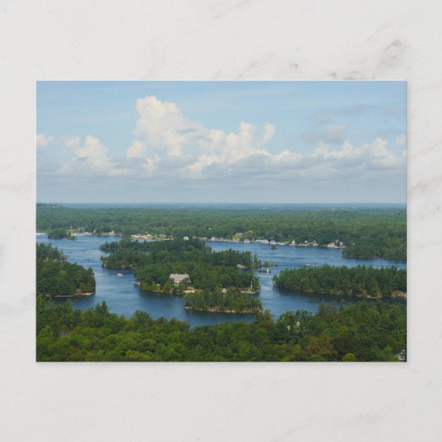 Die Rapids - Tausend Inseln Postkarte (Vorderseite)