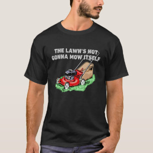 Die Rasenmähe ist selbst nicht Vintag T-Shirt