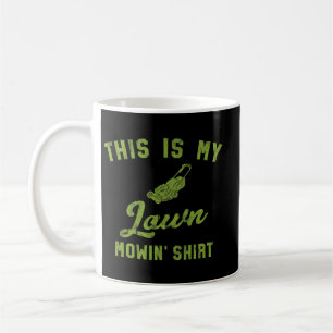 Die Rasenmäher mein Shirt Cool Gardine Arbeit La Kaffeetasse