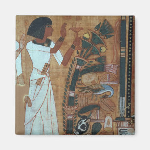 Die Räucherung von Osiris, Seite vom Buch von Th Magnet
