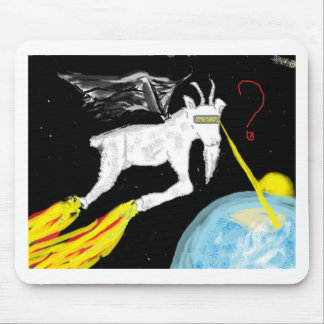 Die Raum-Ziege Mousepad